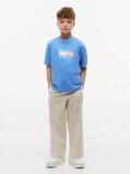 Blue T-Shirt Cu Steag  Baieti