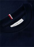 Blue T-Shirt Cu Guler Rotund Si Logo  Baieti