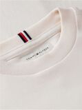 Bej T-Shirt Cu Guler Rotund Si Logo  Baieti