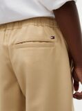 Brown Tapered Twill Trousers  Boys
