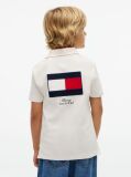 White Regular Fit Logo Polo Shirt  Boys