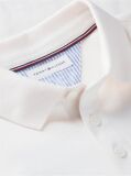 White Regular Fit Logo Polo Shirt  Boys