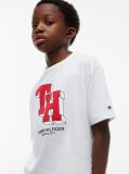 White Varsity Logo Jersey T-Shirt  Boys