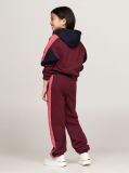Multi Colorblock Drawstring Waist Joggers  Girls