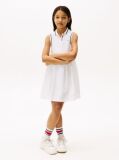 White Broderie Anglaise Polo Dress  Girls