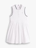 White Broderie Anglaise Polo Dress  Girls