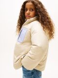 Multi Floral Print Reversible Relaxed Puffer Jacket  Girls