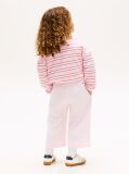 Roz Pantaloni Joggers Culotte Cu Steag Si Croiala Lejera  Fete