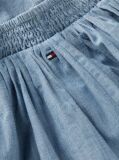 Denim Fusta Cu Volane Chambray  Fete