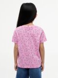 Roz T-Shirt Cu Logo  Fete