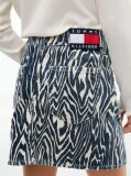 Multi Denim Printed Skirt  Girls