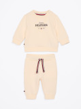 Roz Set Hanorac Si Pantaloni Joggers Hilfiger Monotype  Nou nascuti