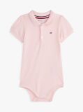 Pink Polo Bodysuit Gift Set  Newborn