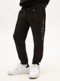 Black Essential Organic Cotton Logo Joggers  Kids Unisex