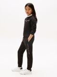Black Essential Organic Cotton Logo Joggers  Kids Unisex
