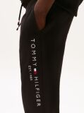 Black Essential Organic Cotton Logo Joggers  Kids Unisex