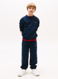 Blue Logo Cuffed Joggers  Kids Unisex