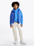 Blue Back Logo Padded Vest  Kids Unisex