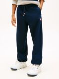 Blue Pantaloni Joggers Cu Logo Heritage Flag Si Mansete Cu Snur  Copii unisex