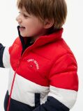 Multi Jacket Geaca Puffer Ripstop Cu Gluga Si Blocuri De Culori  Copii unisex