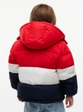 Multi Jacket Geaca Puffer Ripstop Cu Gluga Si Blocuri De Culori  Copii unisex