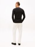 Negru Tricou Cu Maneca Lunga Extra Slim Fit  Barbati