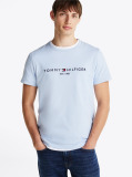 Blue Tricou Slim Fit Cu Logo  Barbati