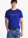 Blue Tricou Slim Fit Cu Logo  Barbati