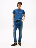 Blue Tricou Slim Fit Cu Logo  Barbati