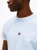 Blue Tricou Slim Fit Cu Logo  Barbati