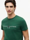 Green Logo Slim Fit Jersey T-Shirt  Men