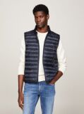 Blue PACKAGING QUILTED VEST FROM RECYCLED MATERIALS  Men