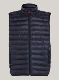 Blue PACKAGING QUILTED VEST FROM RECYCLED MATERIALS  Men