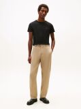Negru Tricou Slim Fit TH Flex  Barbati