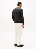 Gri Jumper Din Bumbac Si Casmir Crew Neck  Barbati