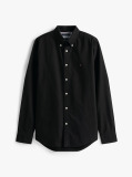 Negru Camasa Oxford Regular Fit Heritage  Barbati