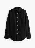 Negru Camasa Oxford Regular Fit Heritage  Barbati