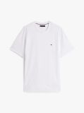 Alb Tricou Din Tricotaj Interlock  Barbati