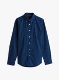 Blue TH Flex Regular Fit Polka Dot Shirt  Men