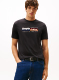 Black Logo Crew Neck T-Shirt  Men