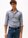 Multi Camasa Smart Casual Slim Cu Model Check Dobby  Barbati
