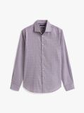 Multi Camasa Smart Casual Slim Cu Model Check Dobby  Barbati
