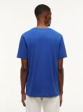 Blue Tricou Cu Imprimeu Grafic Si Logo  Barbati