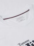 Alb Tricou Cu Imprimeu Grafic Si Logo  Barbati