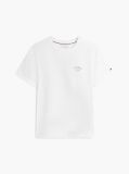 Alb Tricou Cu Logo Pe Spate  Barbati