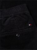 Negru Pantaloni Chinos Dover Din Catifea Cu Croiala Regular Dreapta  Barbati