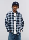 Blue Tommy Hilfiger x FRGMT Regular Check Shirt  Men