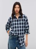 Blue Tommy Hilfiger x FRGMT Regular Check Shirt  Men
