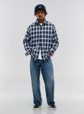 Blue Tommy Hilfiger x FRGMT Regular Check Shirt  Men