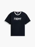 Blue Tommy Hilfiger x FRGMT Ringer T-Shirt Cu Croiala Regular  Barbati